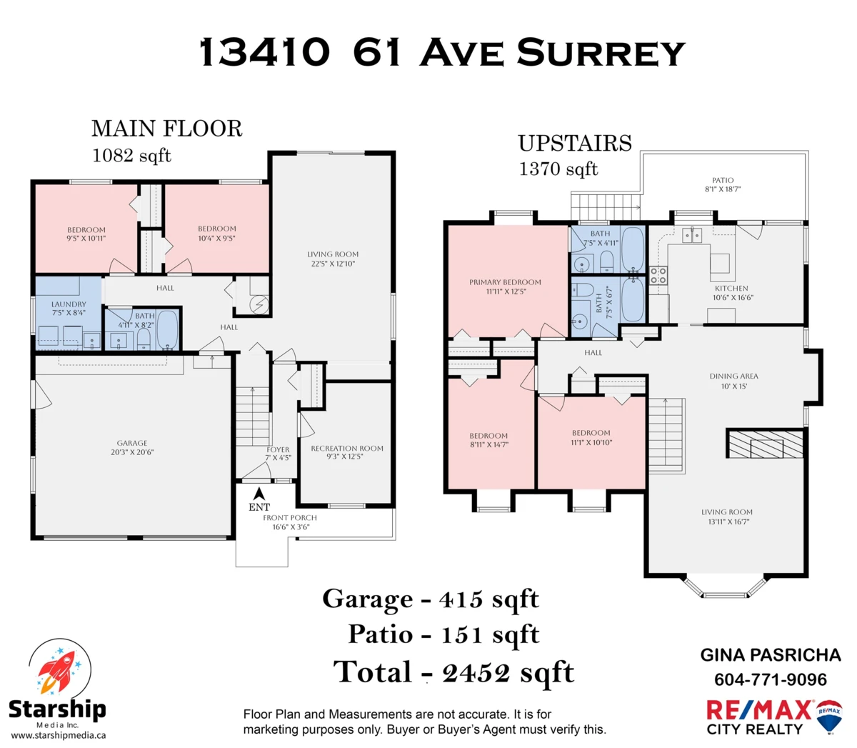 Living Room Photo of 13410 61 Avenue, Surrey, BC
