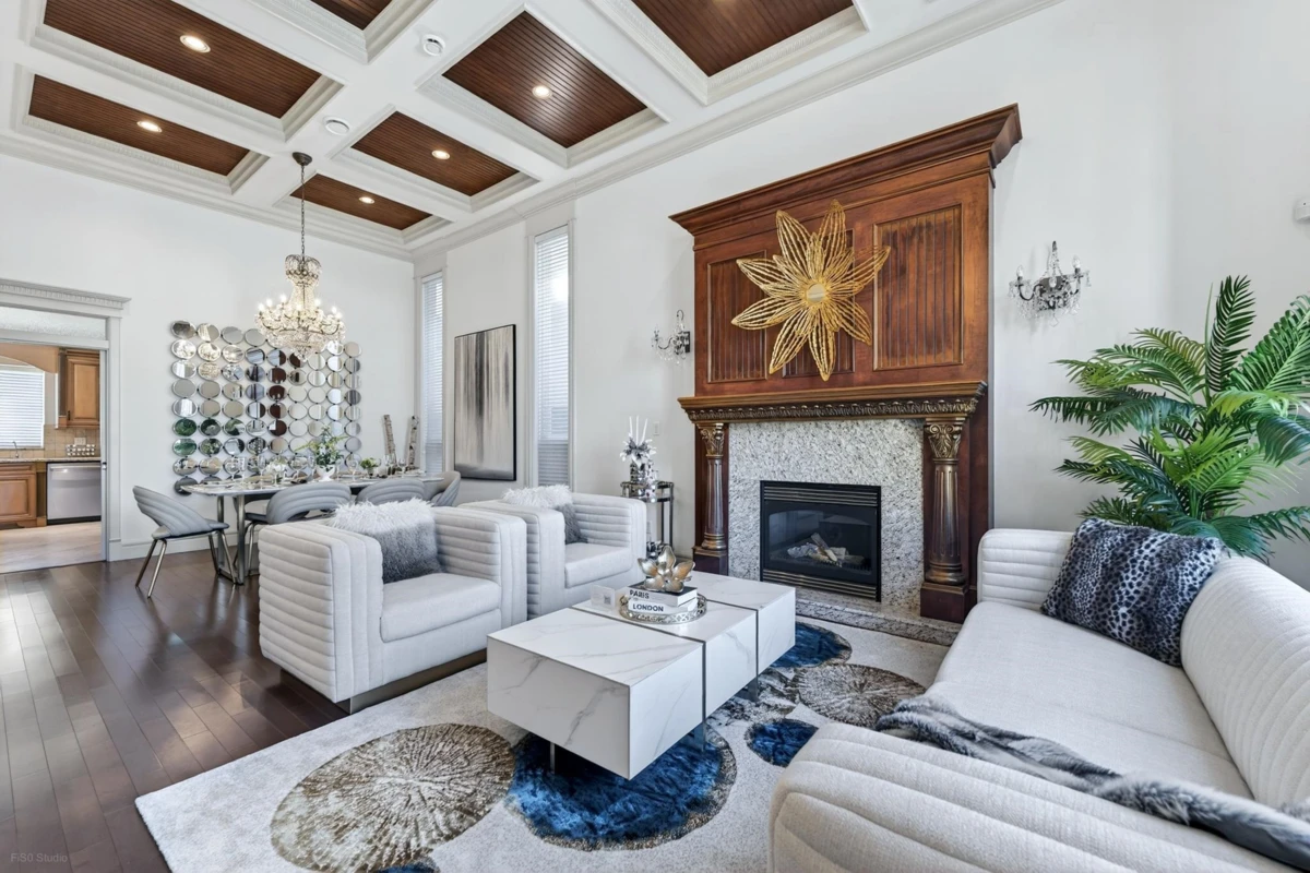 Living Room Photo of 7428 Montana Road, Richmond, BC