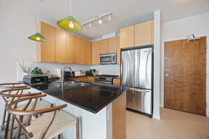 Kitchen Photo of 1207 7362 Elmbridge Way, Richmond, BC