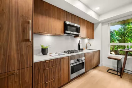 Kitchen Photo of 106 2550 Garden Drive, Vancouver, BC