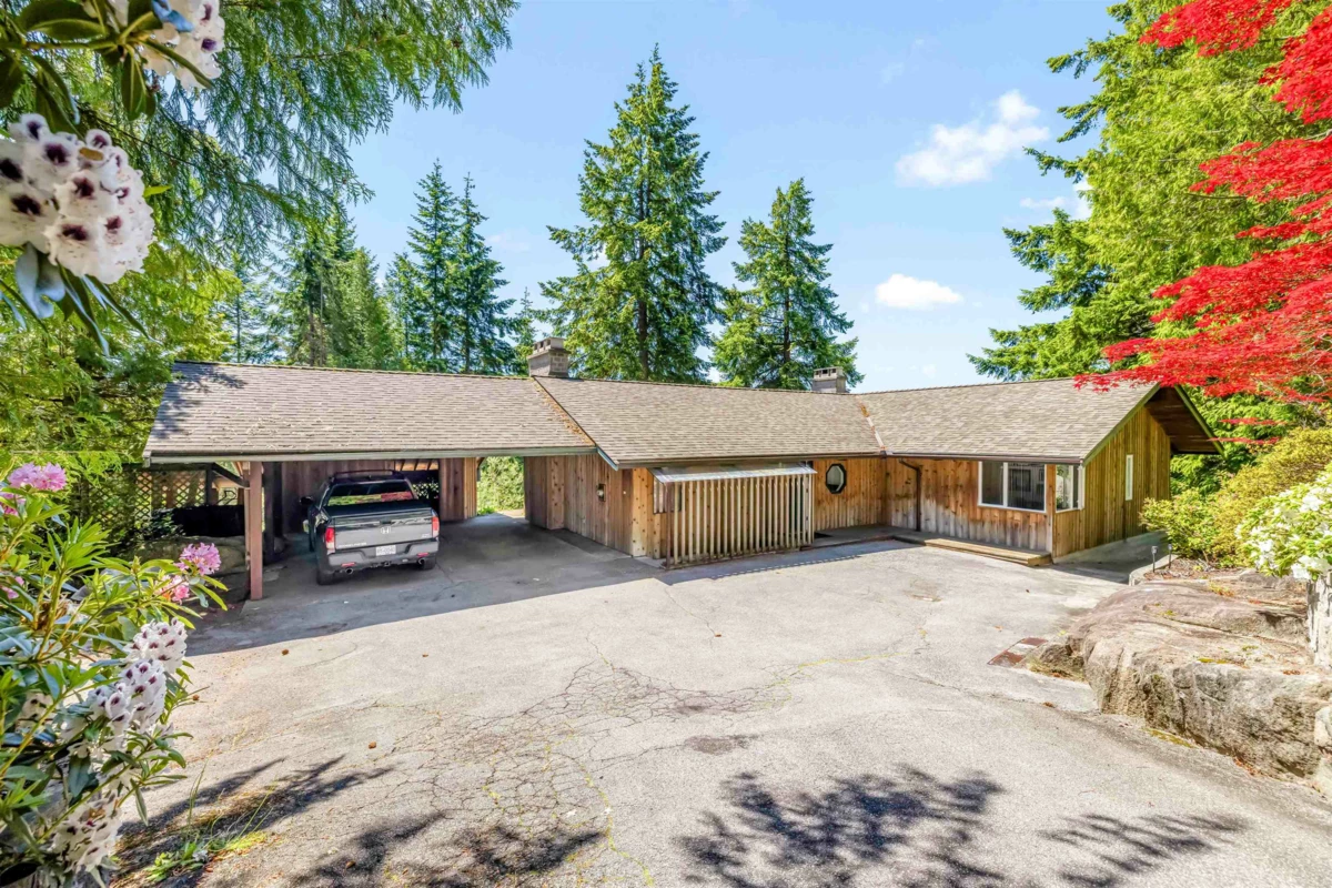 Exterior Rear Photo of 4663 Woodridge Place, West Vancouver, BC