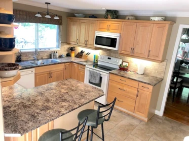 Kitchen Island Photo of 4163 Cedar Drive, Coquitlam, BC