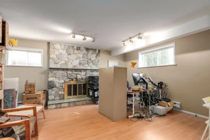 Basement Recreation Room Photo of 3712 Fir Street, Burnaby, BC