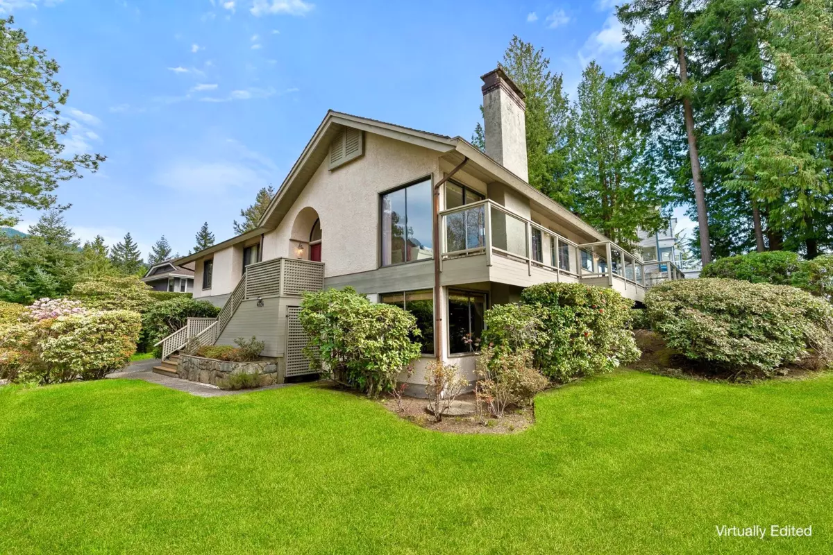 Exterior Rear Photo of 4724 Woodburn Court, West Vancouver, BC