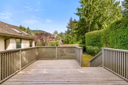 Outdoor Deck Photo of 4724 Woodburn Court, West Vancouver, BC