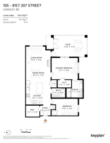 Swimming Pool Photo of 105 8157 207 Street, Langley, BC