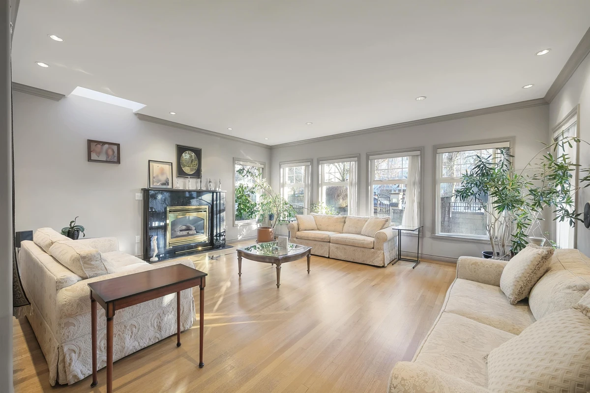 Living Room Photo of 9731 Alberta Road, Richmond, BC