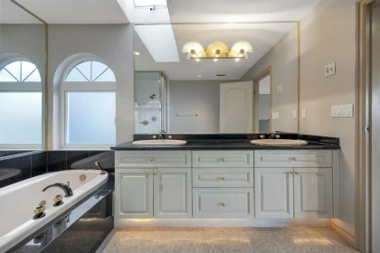 Powder Room Photo of 9731 Alberta Road, Richmond, BC