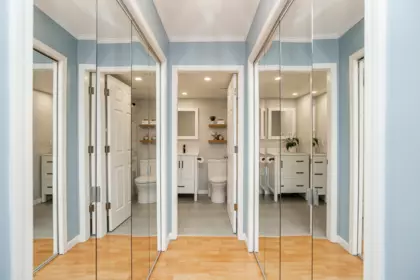 Guest Bathroom Photo of 103 1199 Eastwood Street, Coquitlam, BC