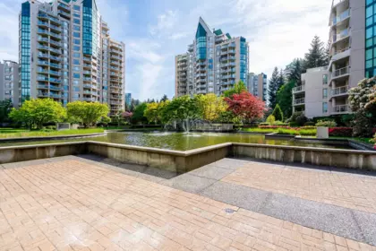 Outdoor Patio Photo of 103 1199 Eastwood Street, Coquitlam, BC