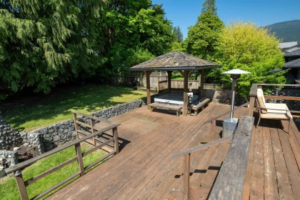Backyard Photo of 893 Friar Crescent, North Vancouver, BC