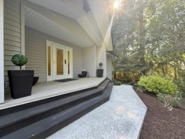 Outdoor Patio Photo of 1499 Hanbury Road, Roberts Creek, BC