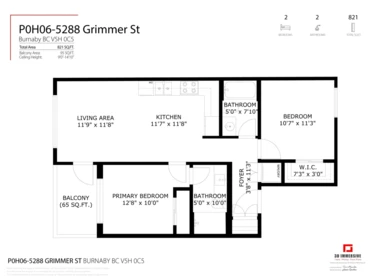 Street View Photo of P0H06 5288 Grimmer Street, Burnaby, BC