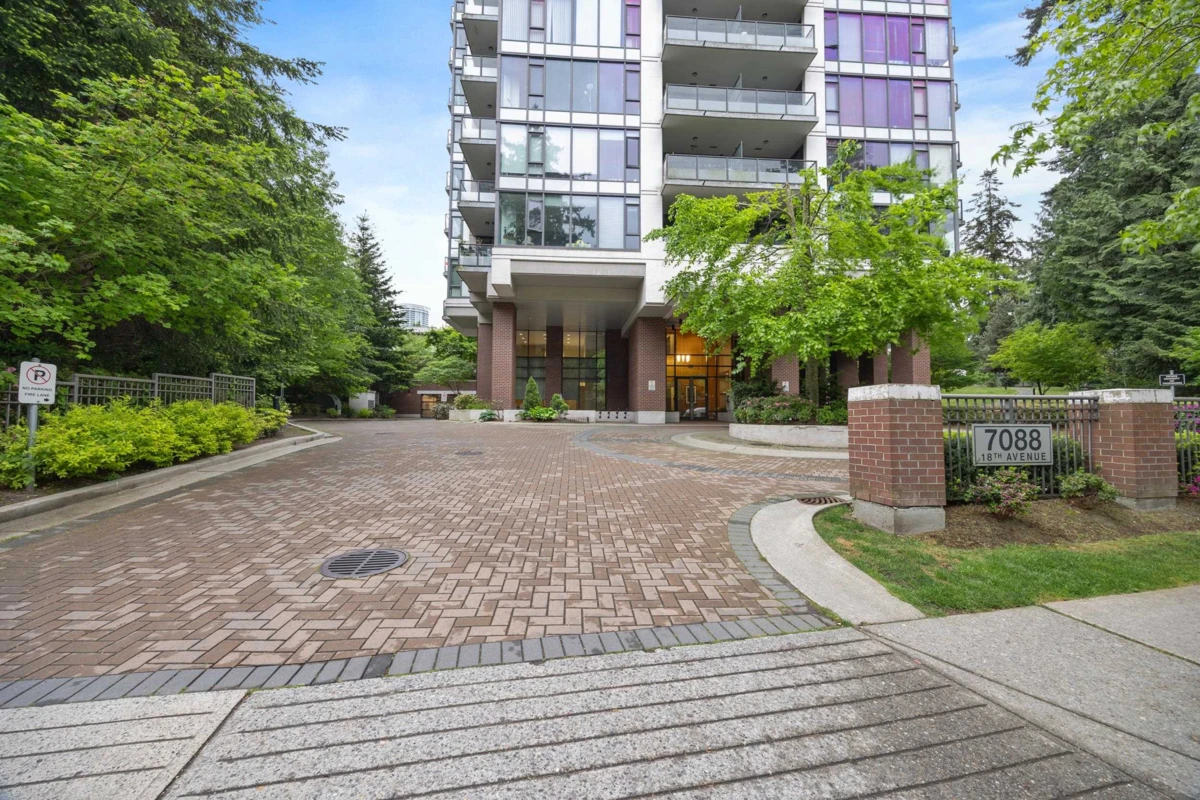 Exterior Rear Photo of 2807 7088 18th Avenue, Burnaby, BC