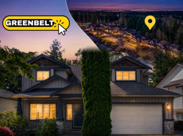 Aerial View of 13345 235 Street, Maple Ridge, BC