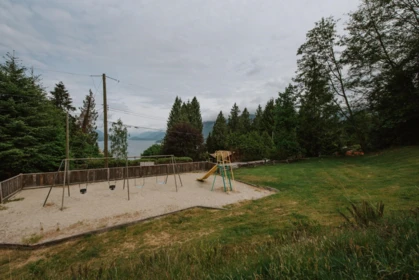 Backyard Photo of 6950 Porpoise Drive, Sechelt, BC