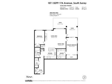 Backyard Photo of 107 15299 17a Avenue, Surrey, BC