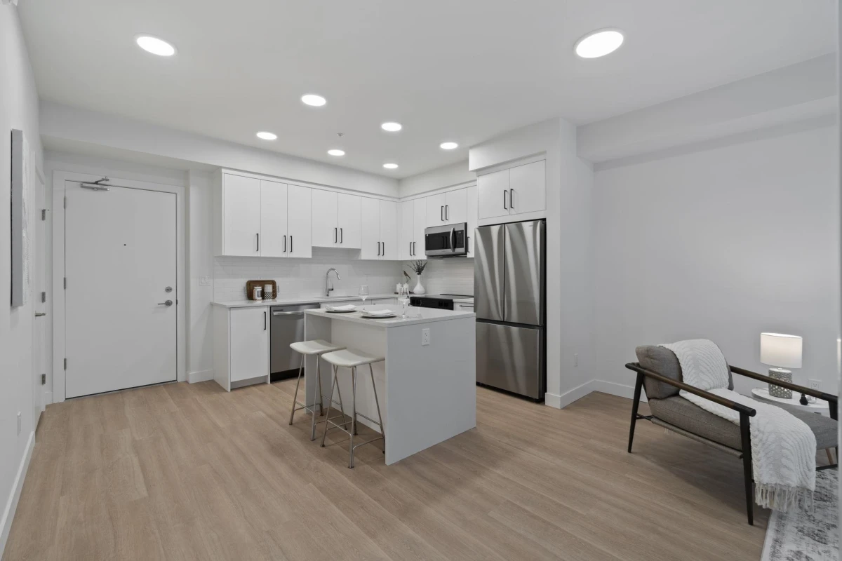 Dining Area Photo of 512 33820 South Fraser Way, Abbotsford, BC