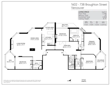 Swimming Pool Photo of 1602 738 Broughton Street, Vancouver, BC