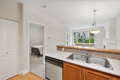 Kitchen Island Photo of 1207 4655 Valley Drive, Vancouver, BC