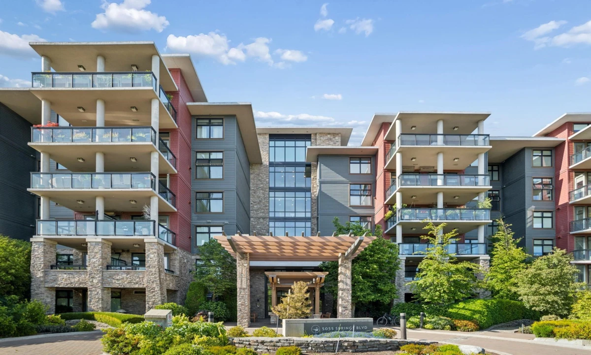 Exterior Rear Photo of 514 5055 Springs Boulevard, Tsawwassen, BC