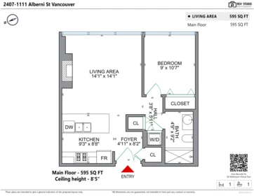 Swimming Pool Photo of 2407 1111 Alberni Street, Vancouver, BC