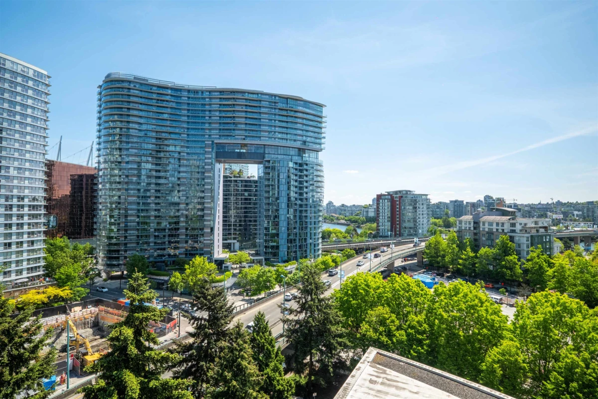 Exterior Rear Photo of 1207 1009 Expo Boulevard, Vancouver, BC