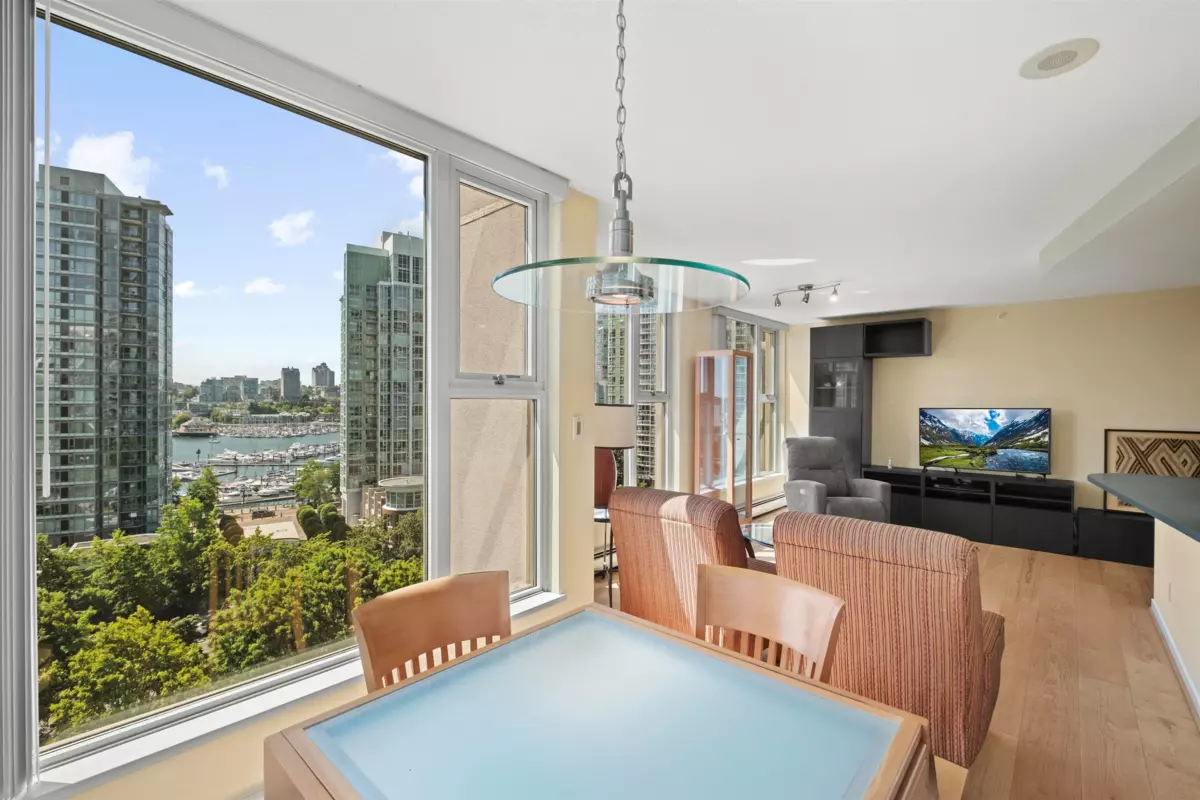 Family Room Photo of 1207 1009 Expo Boulevard, Vancouver, BC