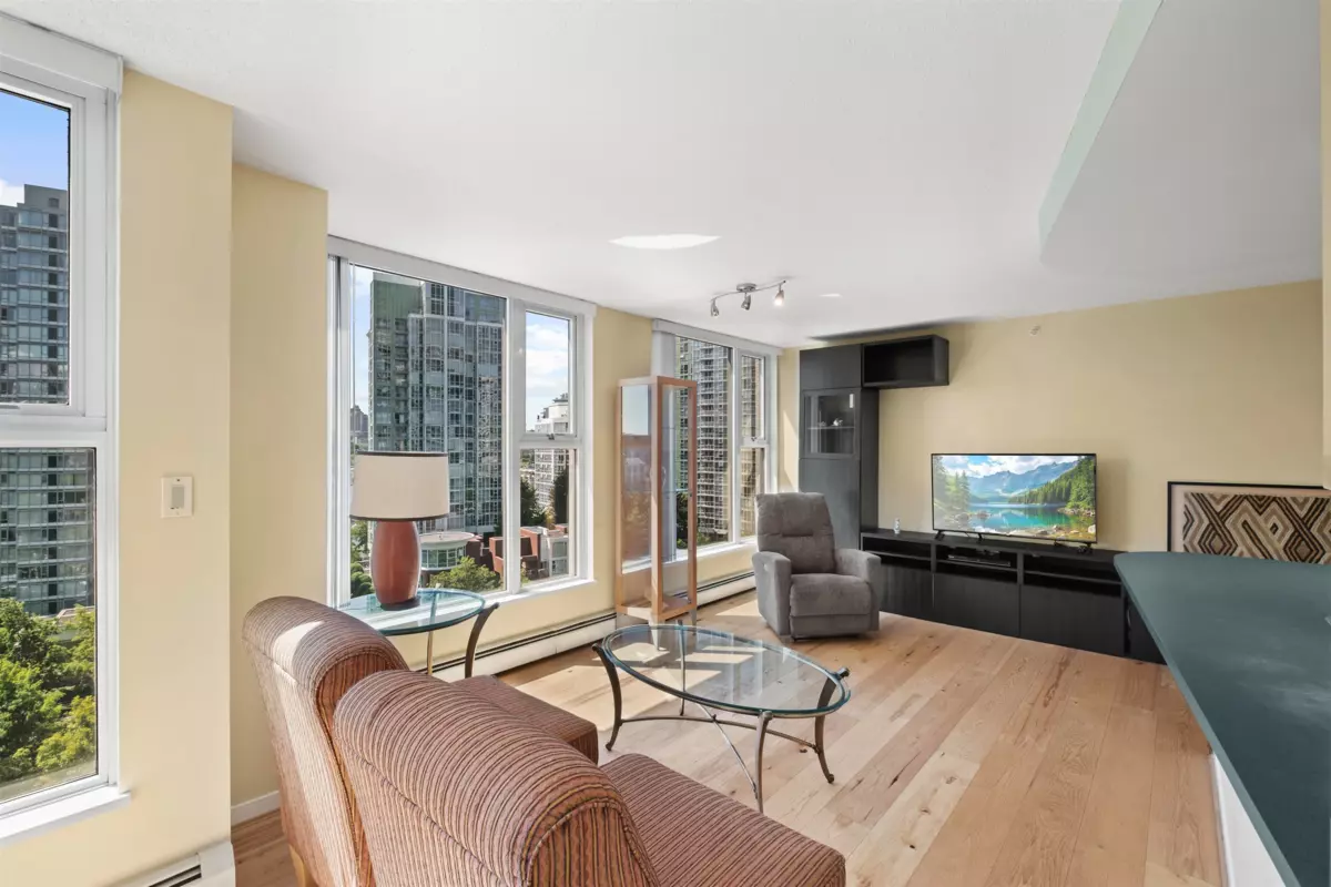 Living Room Photo of 1207 1009 Expo Boulevard, Vancouver, BC