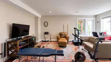 Basement Recreation Room Photo of 300 Laurier Avenue, Port Coquitlam, BC