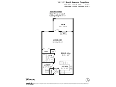 Swimming Pool Photo of 101 1591 Booth Avenue, Coquitlam, BC