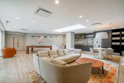 Aerial View of 208 7428 Alberta Street, Vancouver, BC