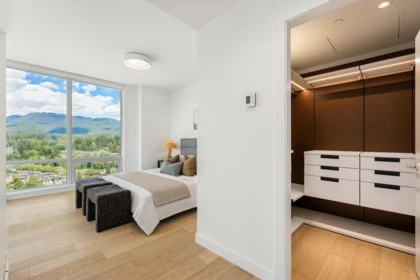 Bedroom 2 Photo of 2801 1500 Fern Street, North Vancouver, BC