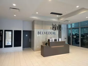 Basement Recreation Room Photo of 1108 9675 King George Boulevard, Surrey, BC