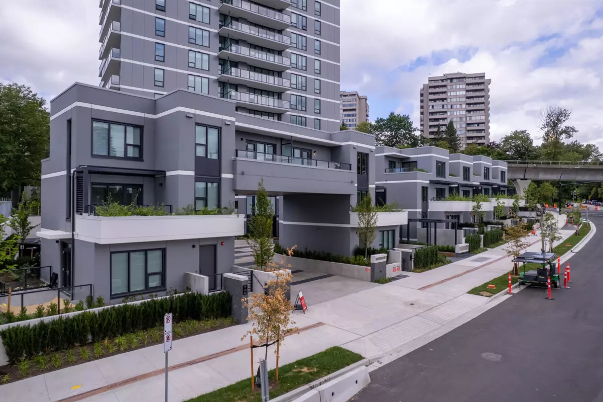 Exterior Rear Photo of 806 2135 Springer Avenue, Burnaby, BC