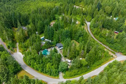 Aerial View of 12271 Powell Street, Mission, BC
