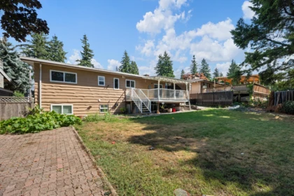 Aerial View of 2519 Magnolia Crescent, Abbotsford, BC