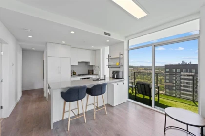 Kitchen Island Photo of 2105 4465 Juneau Street, Burnaby, BC