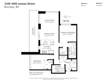 2105 4465 Juneau Street, Burnaby, BC, Burnaby — Apartment/Condo for sale