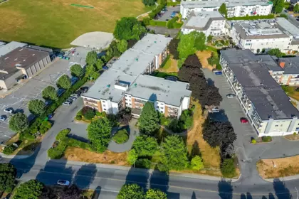 Aerial View of 1108 45650 Mcintosh Drive, Chilliwack, BC