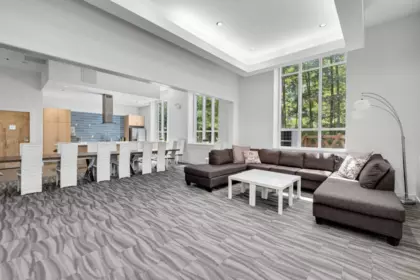 Basement Recreation Room Photo of 411 15436 31 Avenue, Surrey, BC