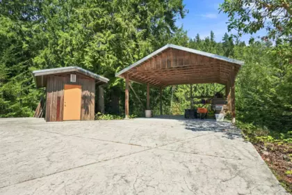 Aerial View of 15781 East Egmont Shoreline, Egmont, BC