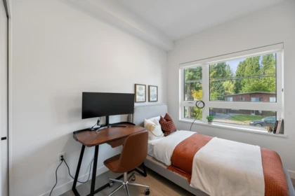 Bedroom 2 Photo of 206 639 Aspen Street, Coquitlam, BC