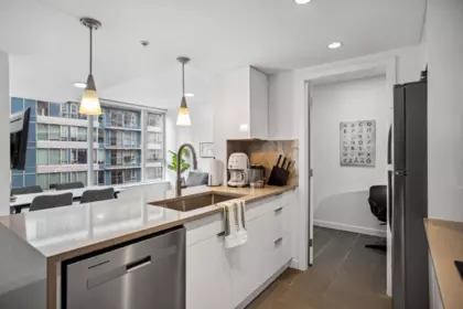 Kitchen Photo of 605 618 Abbott Street, Vancouver, BC