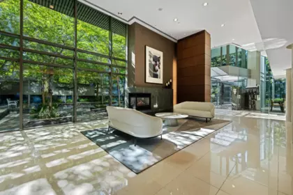 Aerial View of 902 1650 Bayshore Drive, Vancouver, BC