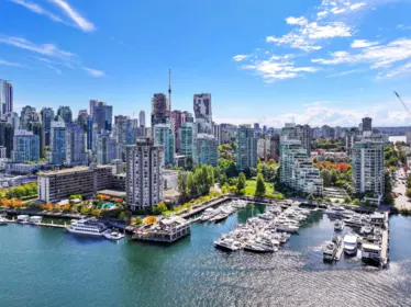 Exterior Rear Photo of 902 1650 Bayshore Drive, Vancouver, BC