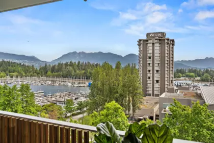 Outdoor Deck Photo of 902 1650 Bayshore Drive, Vancouver, BC