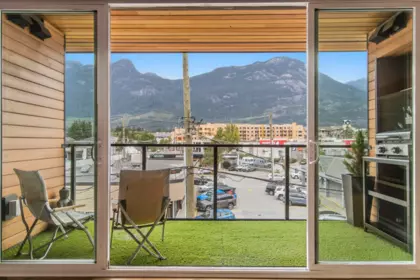 Exterior Rear Photo of 303 38165 Cleveland Avenue, Squamish, BC