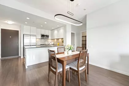 Kitchen Photo of 604 3289 Riverwalk Avenue, Vancouver, BC