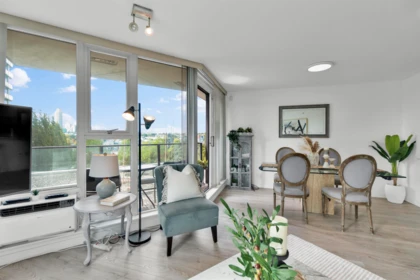 Family Room Photo of 502 455 Beach Crescent, Vancouver, BC